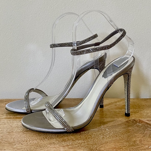 Rene Caovilla Elastica Strass Crystal Sandal US8.5 - Picture 6 of 12